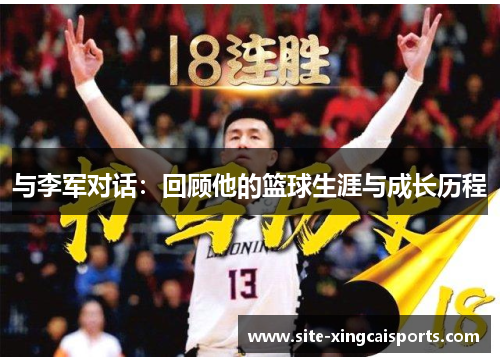 与李军对话：回顾他的篮球生涯与成长历程