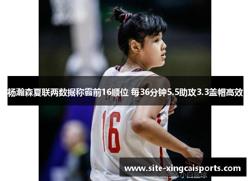 杨瀚森夏联两数据称霸前16顺位 每36分钟5.5助攻3.3盖帽高效